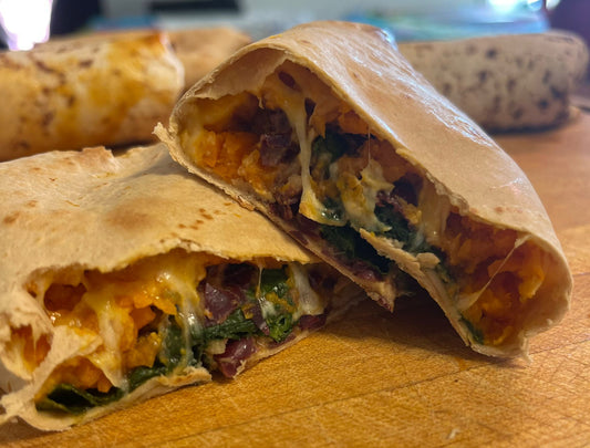 Make-Ahead Vegetarian Burritos for Busy Weeks!